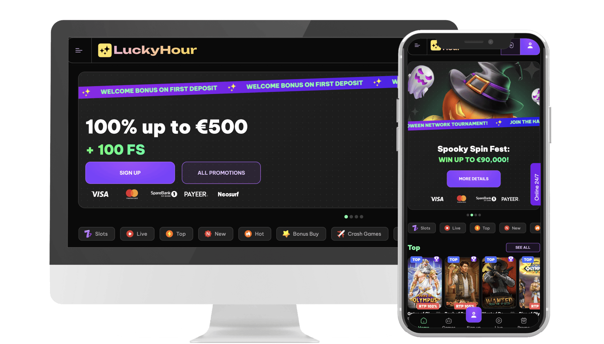 LuckyHour Casino België