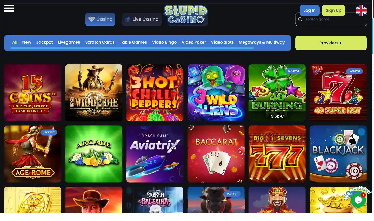 stupid casino games