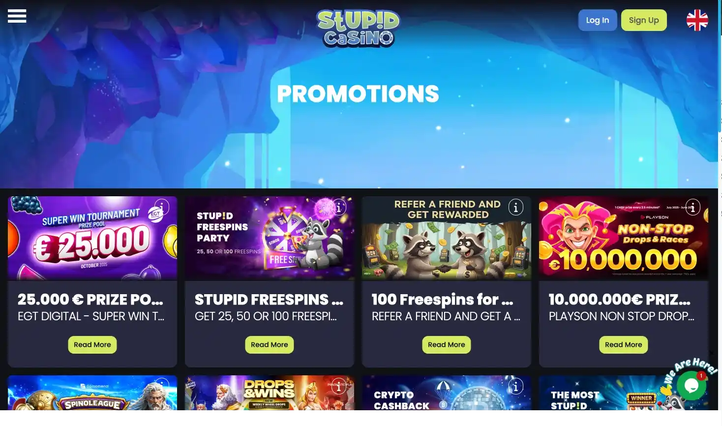 stupid casino promotions