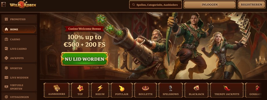 wildrobin casino review
