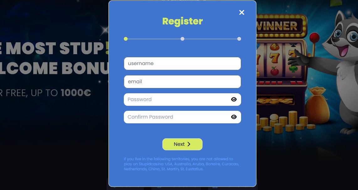 hoe claim je de welkomstbonus bij stupid casino