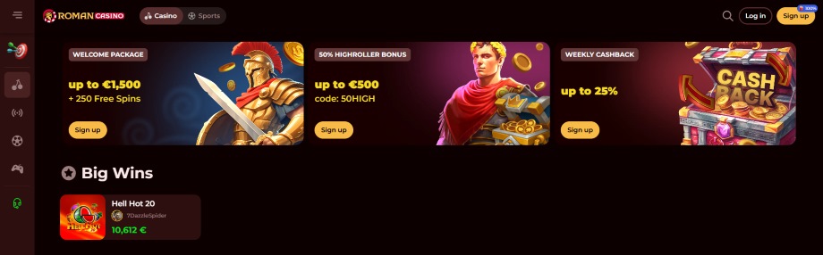 roman casino review