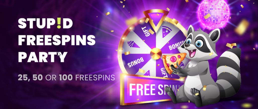 vereisten om gratis spins te ontvangen bij stupid casino