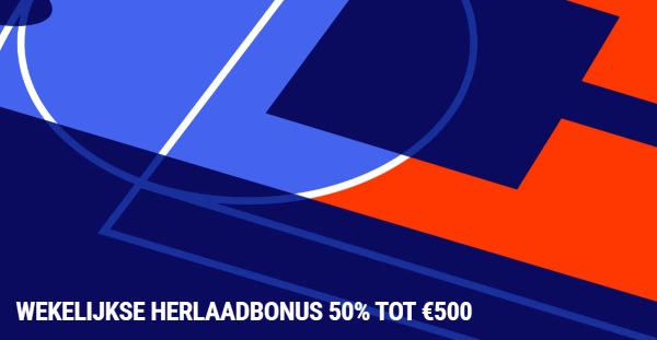 overzicht van de wekelijkse 50 reload bonus bij tikitaka casino sport