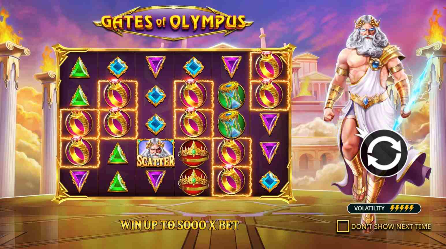gates of olympus main page
