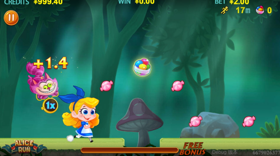 alice run slot logo1