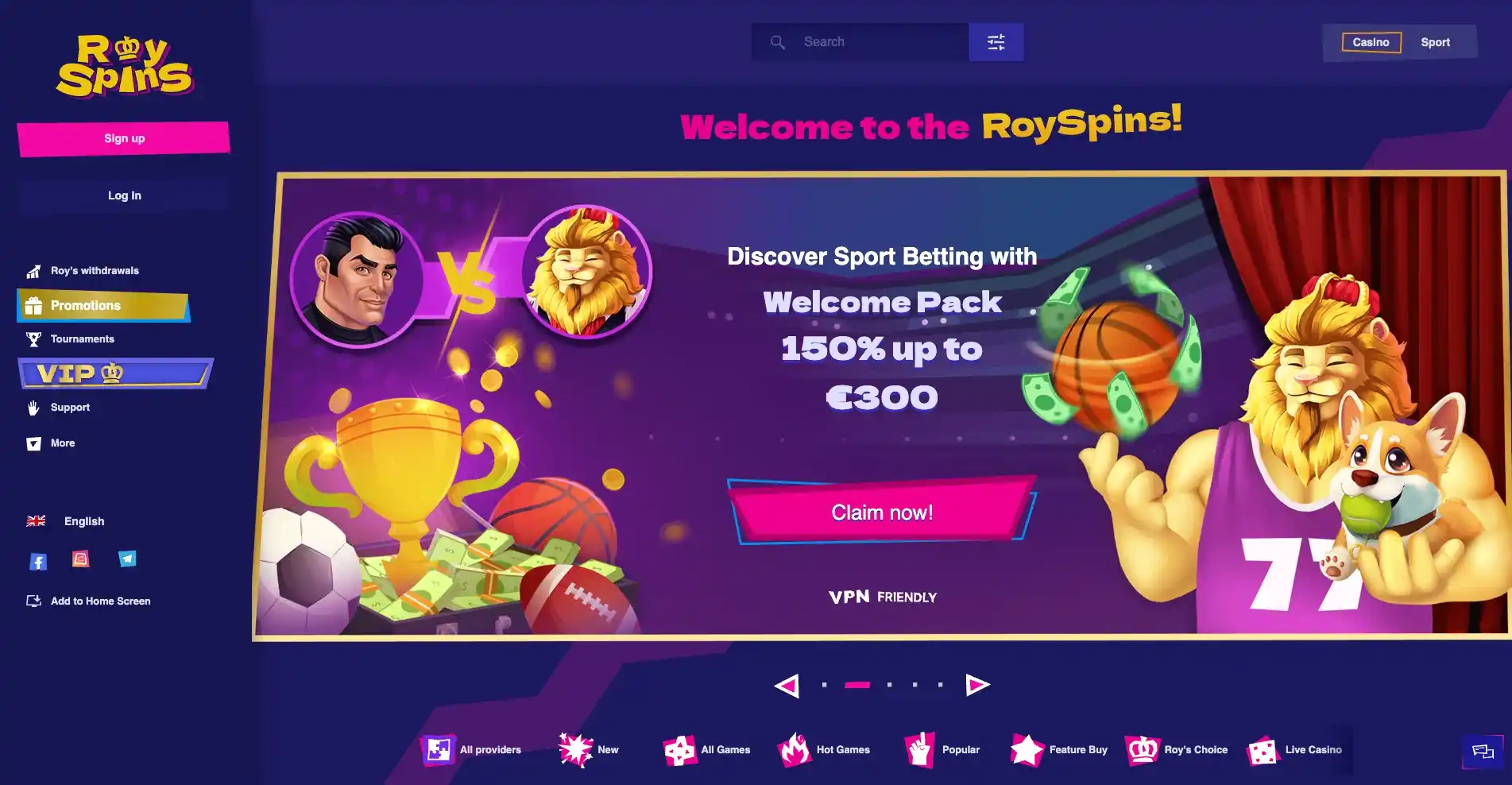 royspins main page